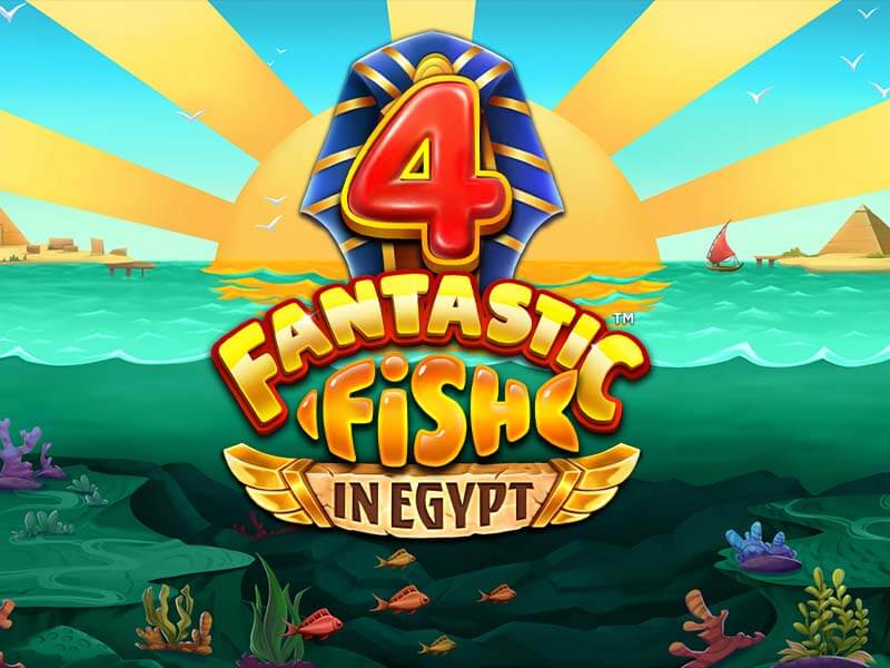 4 Fantastic Fish in Egypt - Slot com tema egípcio e multiplicadores